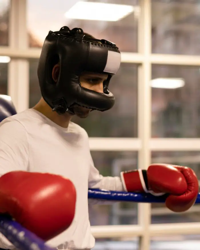 boxing headgear for nose protection