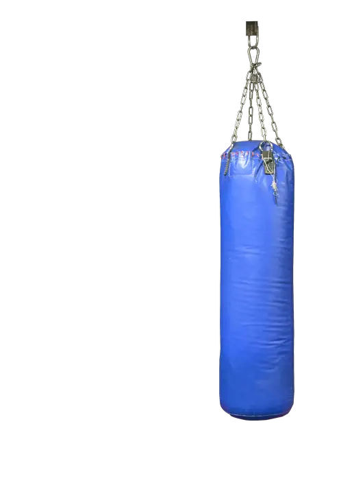 hang punching bag in garage