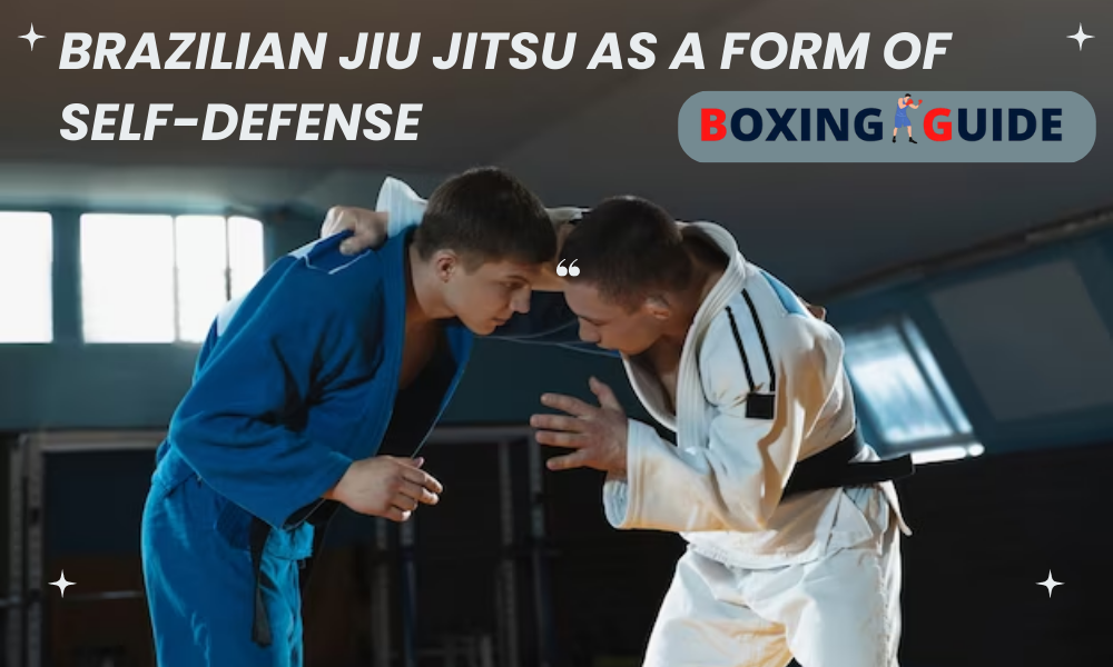 Brazilian Jiu Jitsu as a Form of Self-Defense