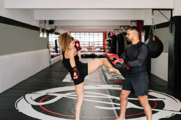 Muay Thai Pads for Female Fighters