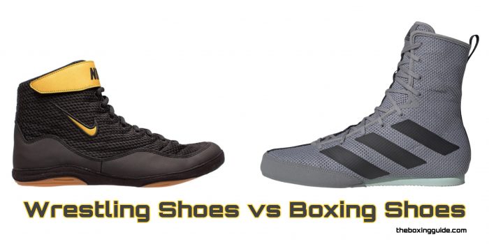 boxing vs wrestling shoes
