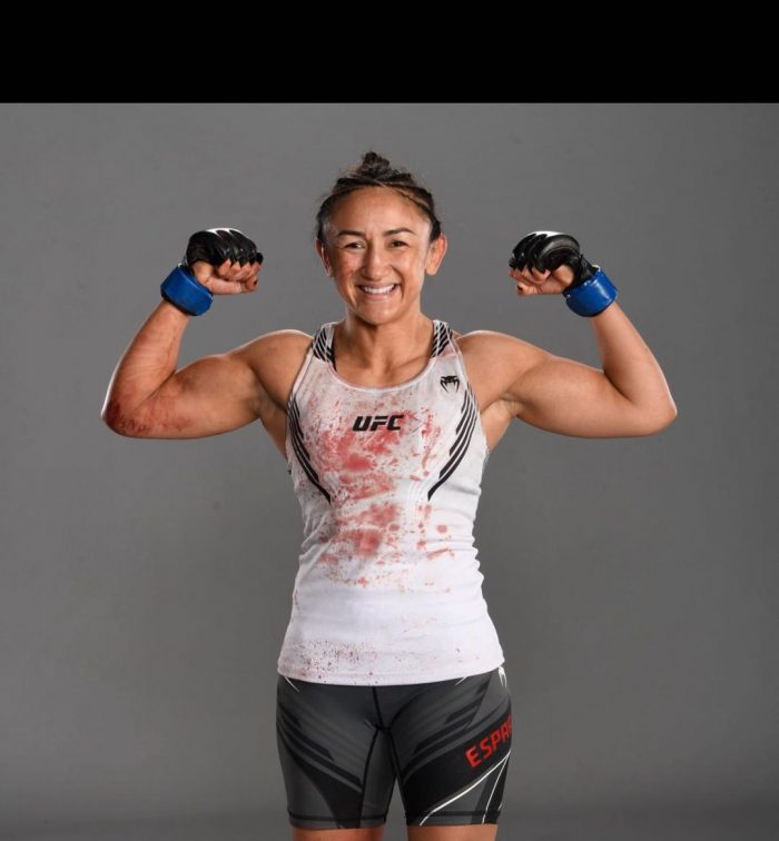 dazzling smile of ufc female fighters