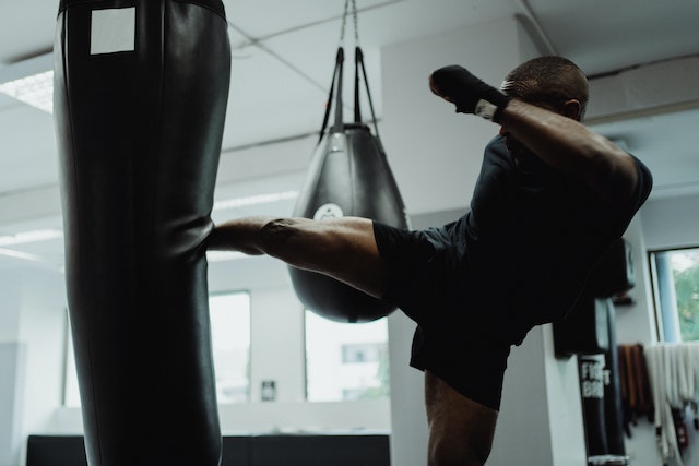 Punching bags: How to kick them