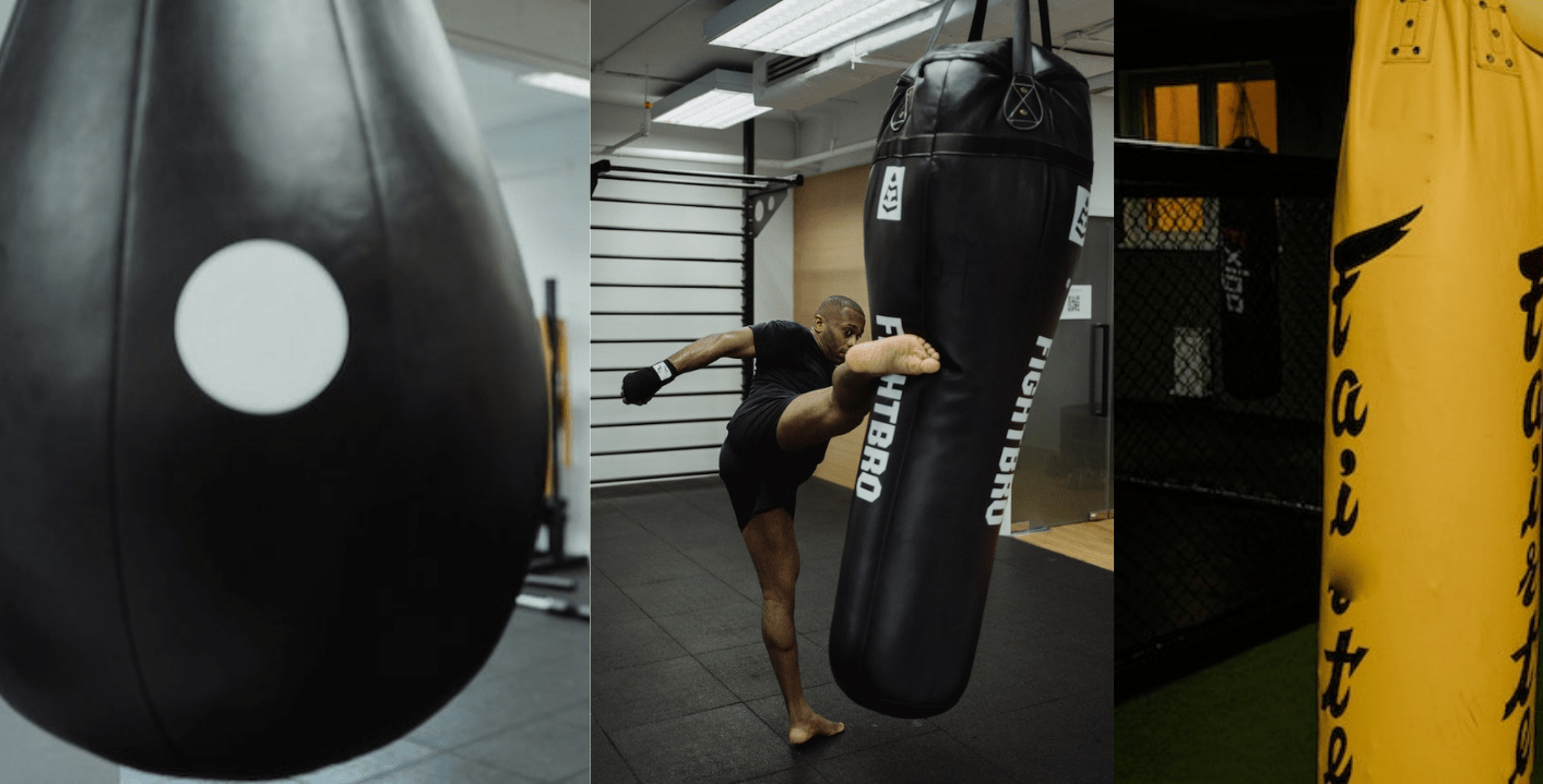 different types of punching bag