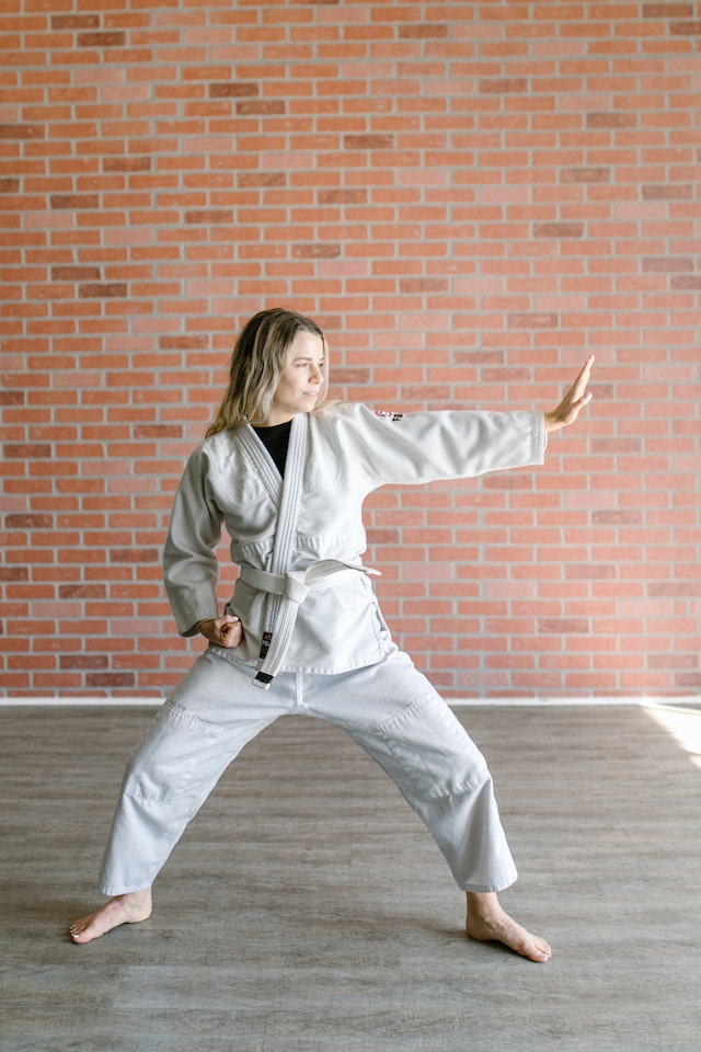 white c belt in karate