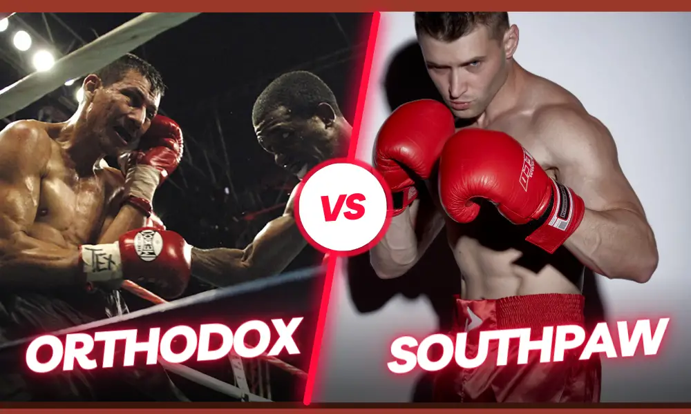 Orthodox vs Southpaw boxing stance